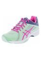 Tenis Verde-Morado-Fucsia asics Gel - Court Bella de Asics