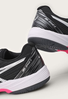 Tenis para Tennis Negro-Blanco-Magenta asics GEL-Game 9