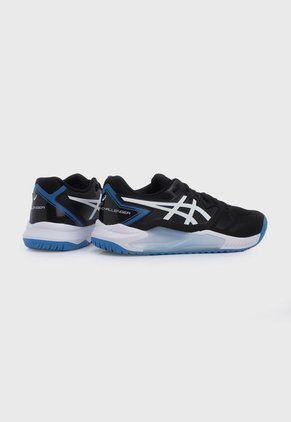 Tenis para Tennis Negro-Azul-Blanco asics Gel Challenger 13