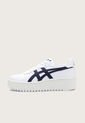 Tenis Lifestyle Blanco-Azul-Dorado asics Japan S PF de Asics