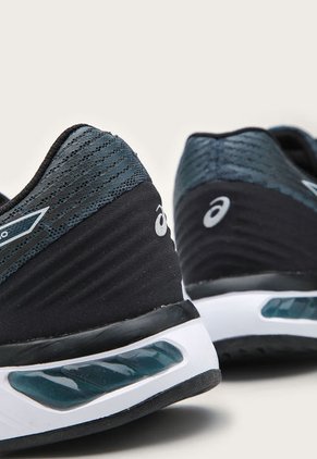 Tenis Lifestyle Azul Petróleo-Negro-Blanco asics Gel-Kamo Go