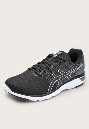 Tenis Lifestyle Negro-Gris-Blanco asics Gel-Kamo Go