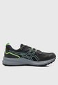 Tenis Trail Negro-Verde asics Trail Scout 3 de Asics