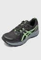 Tenis Trail Negro-Verde asics Trail Scout 3 de Asics