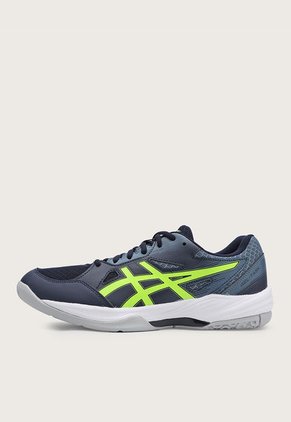 Tenis Volleyball Azul Navy-Amarillo Neón-Gris asics Gel-Task 3