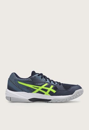 Tenis Volleyball Azul Navy-Amarillo Neón-Gris asics Gel-Task 3