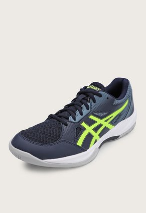 Tenis Volleyball Azul Navy-Amarillo Neón-Gris asics Gel-Task 3