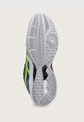 Tenis Volleyball Azul Navy-Amarillo Neón-Gris asics Gel-Task 3