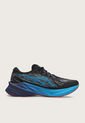 Tenis Running Negro-Gris-Azul-Rojo asics Novablast 3 de Asics