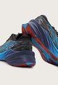 Tenis Running Negro-Gris-Azul-Rojo asics Novablast 3 de Asics