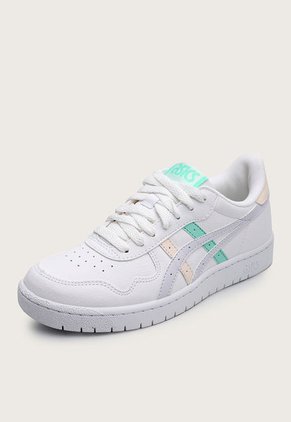 Tenis Lifestyle Blanco-Lila-Verde Menta asics Japan S