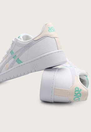 Tenis Lifestyle Blanco-Lila-Verde Menta asics Japan S