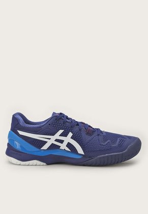 Tenis para Tennis Azul Índigo-Blanco asics Gel-Resolution 8
