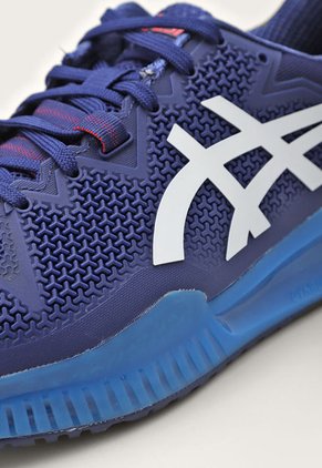 Tenis para Tennis Azul Índigo-Blanco asics Gel-Resolution 8