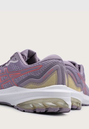 Tenis Running Lila-Coral-Dorado asics Gt 1000 11