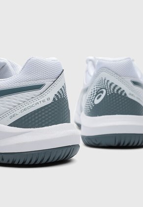 Tenis asics Gel-Dedicate 8 Blanco