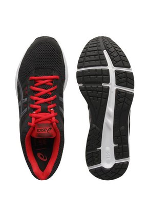 Tenis Running Negro-Blanco-Rojo asics Gel-Contend 5