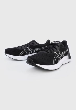 Tenis Running Negro-Blanco asics Gel-Excite 8