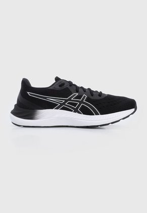 Tenis Running Negro-Blanco asics Gel-Excite 8