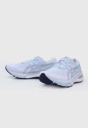 Tenis Running Celeste-Azul Índigo-Blanco asics GT-2000 10