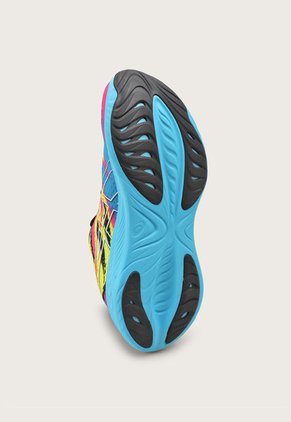 Tenis Running Turquesa-Magenta-Amarillo asics Gel-Cumulus 25