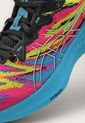 Tenis Running Turquesa-Magenta-Amarillo asics Gel-Cumulus 25 de Asics