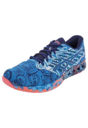 Running Azul Turquea-Royal-Naranja Neón asics fuzeX NYC