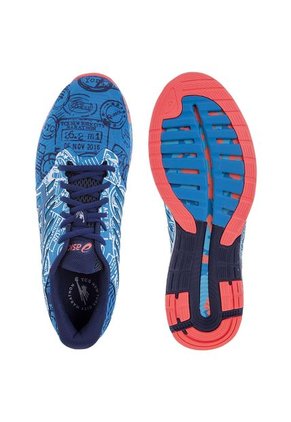 Running Azul Turquea-Royal-Naranja Neón asics fuzeX NYC