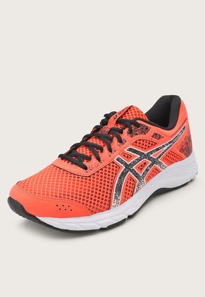Tenis Running Coral-Negro-Blanco asics Raiden 3