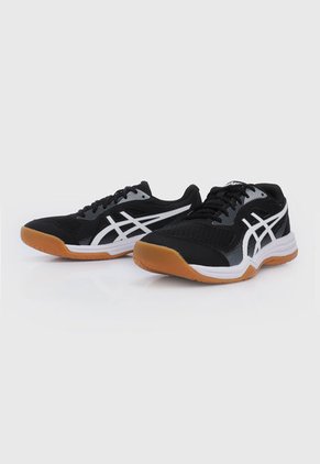 Tenis Volleyball Negro-Blanco-Café asics Upcourt 5