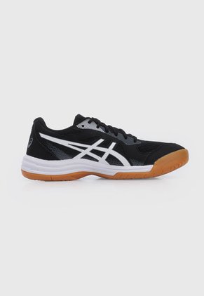 Tenis Volleyball Negro-Blanco-Café asics Upcourt 5