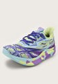 Tenis Running Violeta-Verde Lima-Celeste asics Noosa TRI 15 de Asics