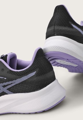 Tenis Running Negro-Lila-Blanco asics Patriot 13