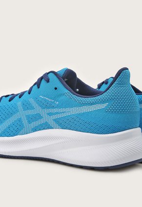 Tenis Running Celeste-Azul Navy-Blanco asics Patriot 13