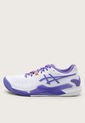 Tenis para Tennis Blanco-Violeta asics Gel-Resolution 9 Clay de Asics