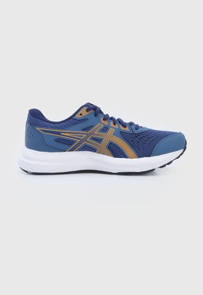 Tenis Running Azul-Blanco-Naranja asics Gel Contend 8
