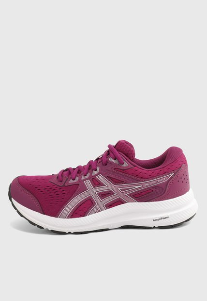 Tenis Running Magenta-Plateado asics Gel-Contend 8