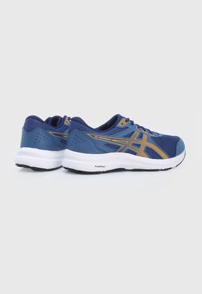 Tenis Running Azul-Blanco-Naranja asics Gel Contend 8
