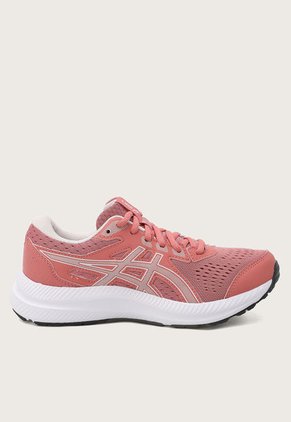 Tenis Running Coral-Blanco-Negro asics Gel-Contend 8