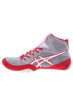 Tenis Gris-Rojo asics Dan Gable Evo