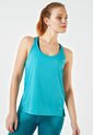 Esqueleto Azul Turquesa asics Loose Tank Performance de Asics