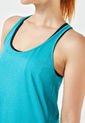 Esqueleto Azul Turquesa asics Loose Tank Performance de Asics