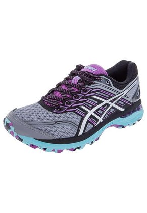 Running Gris-Morado-Negro-Verde aqua asics GT-2000 5 Trail