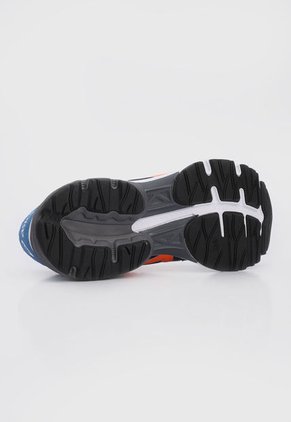 Tenis Lifestyle Azul-Naranja Neón-Gris asics Gel-Takumi