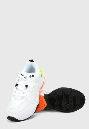 Tenis Lifestyle Blanco-Verde-Naranja ATHLETIC