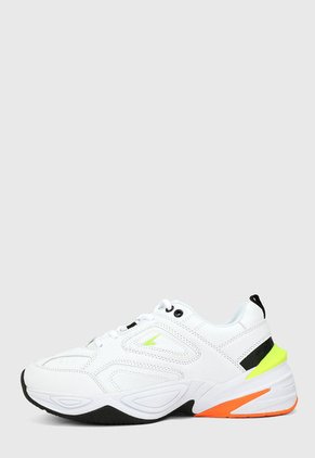 Tenis Lifestyle Blanco-Verde-Naranja ATHLETIC