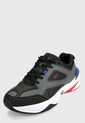Tenis Lifestyle Negro-Gris-Blanco-Rojo ATHLETIC de ATHLETIC