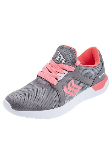Running Gris-Coral Neón ATHLETIC Huk L