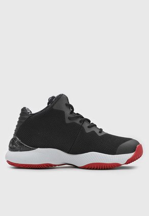 Tenis Basketball Negro-Blanco-Rojo ATHLETIC James