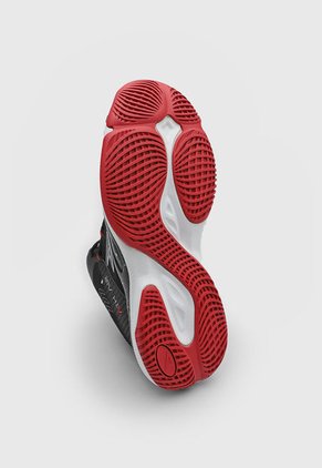 Tenis Basketball Negro-Blanco-Rojo ATHLETIC James